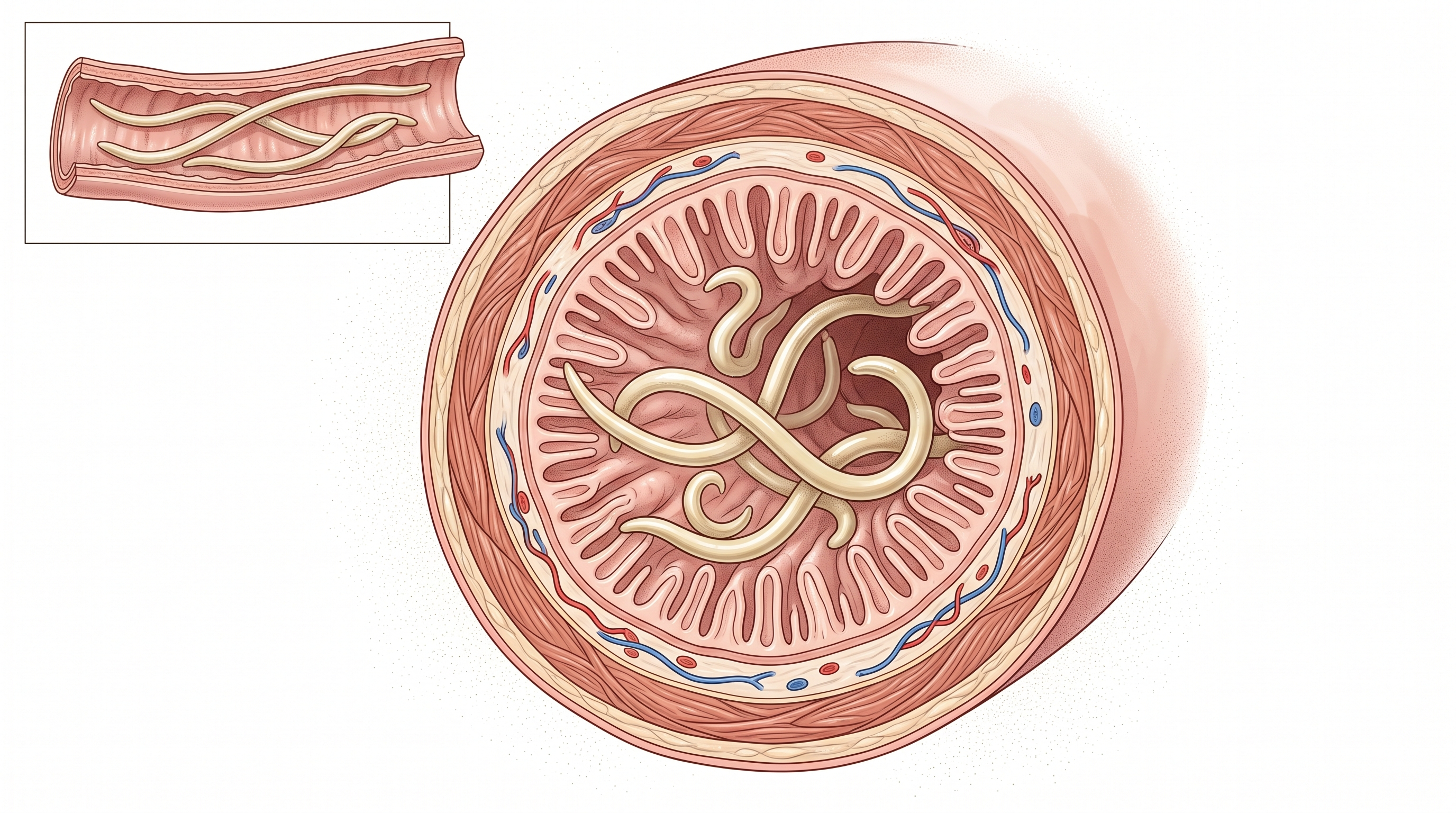 Ascaris lumbricoides: ciclo de vida, síntomas y tratamiento